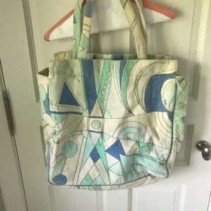 Emilio Pucci Terrycloth Tote